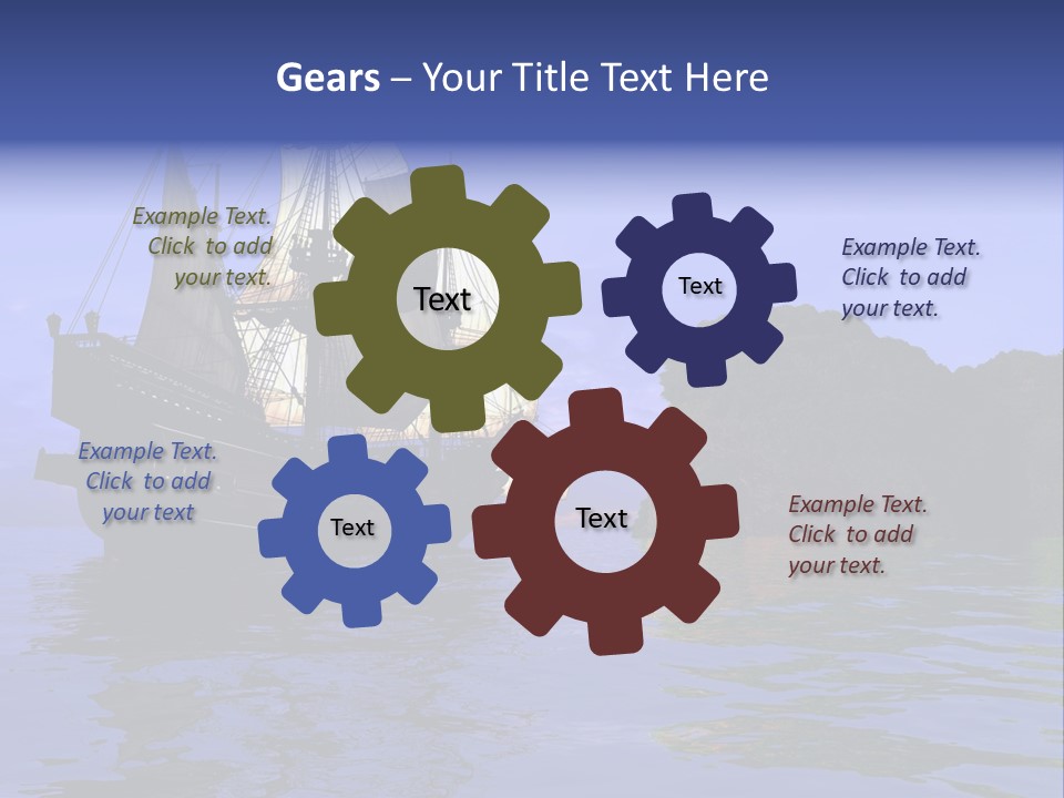 Mast Transportation Tourism PowerPoint Template