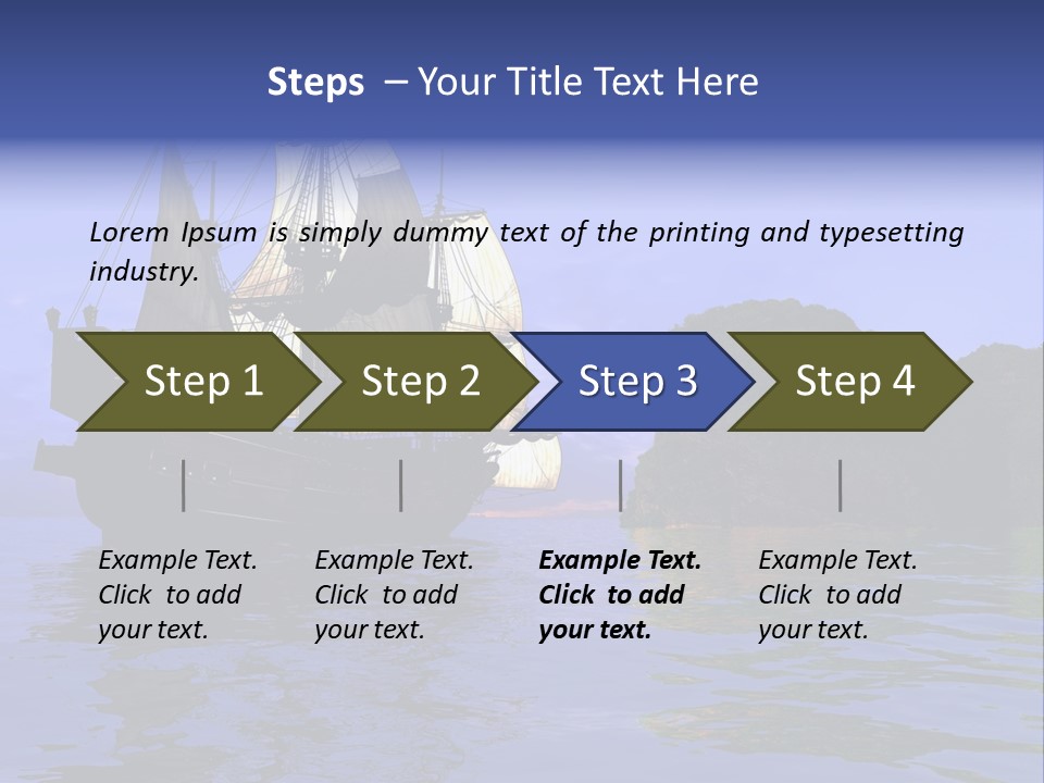 Mast Transportation Tourism PowerPoint Template