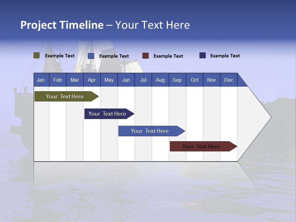 Mast Transportation Tourism PowerPoint Template
