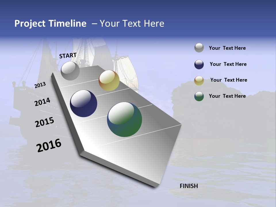 Mast Transportation Tourism PowerPoint Template
