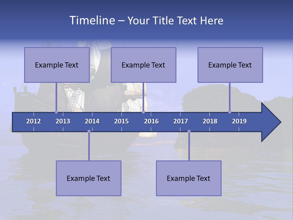 Mast Transportation Tourism PowerPoint Template
