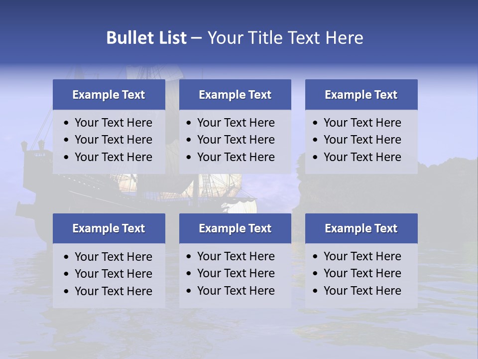 Mast Transportation Tourism PowerPoint Template