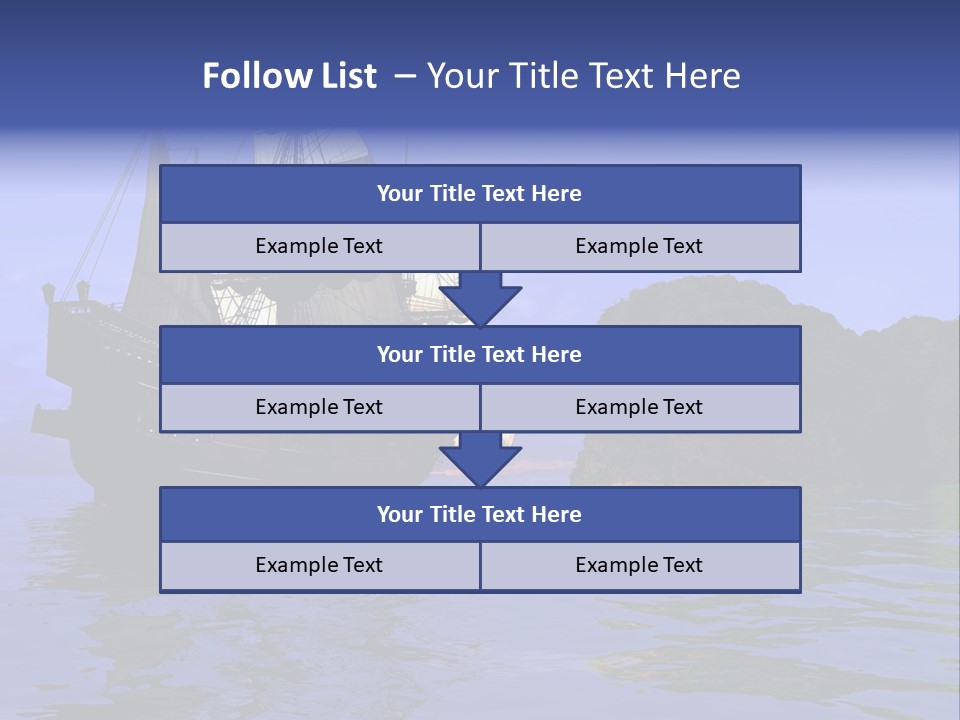 Mast Transportation Tourism PowerPoint Template