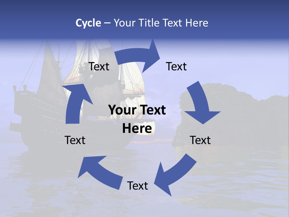 Mast Transportation Tourism PowerPoint Template