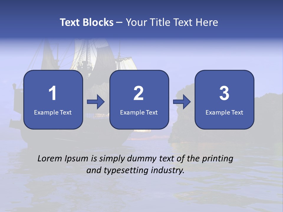 Mast Transportation Tourism PowerPoint Template