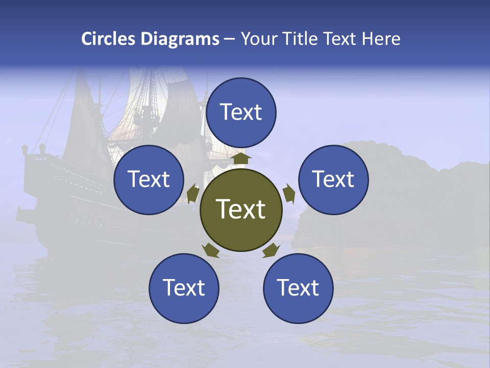 Mast Transportation Tourism PowerPoint Template