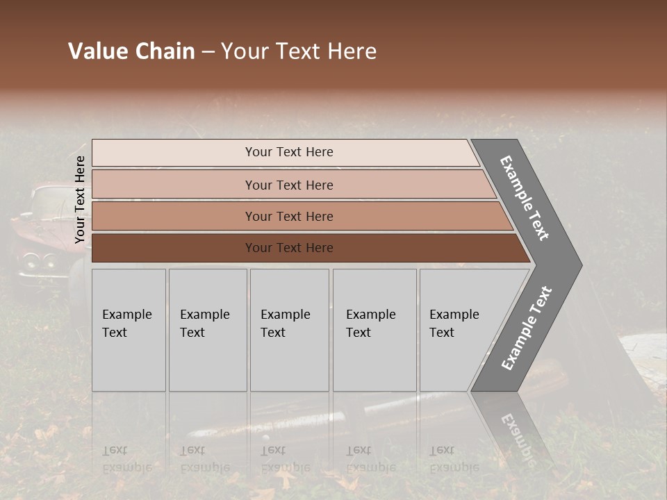 Car Junk Yard PowerPoint Template