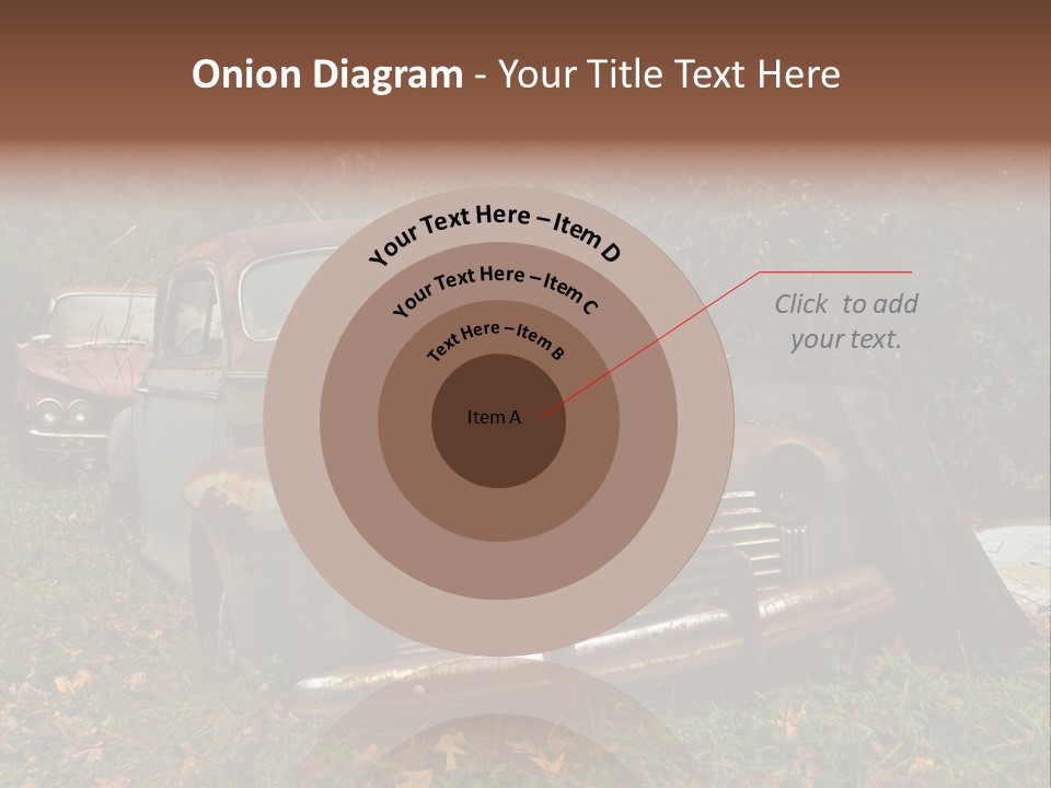 Car Junk Yard PowerPoint Template