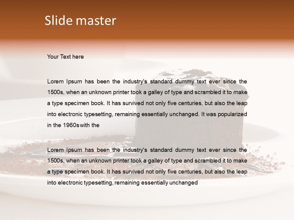 Icing Jam Pastry PowerPoint Template