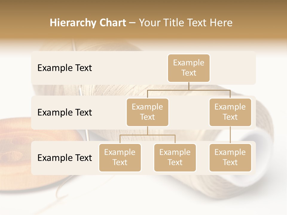 Needle Thread And Button PowerPoint Template