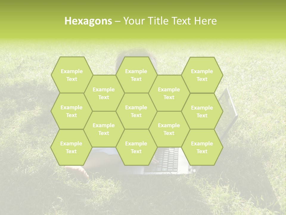 Smiling Business Baby PowerPoint Template