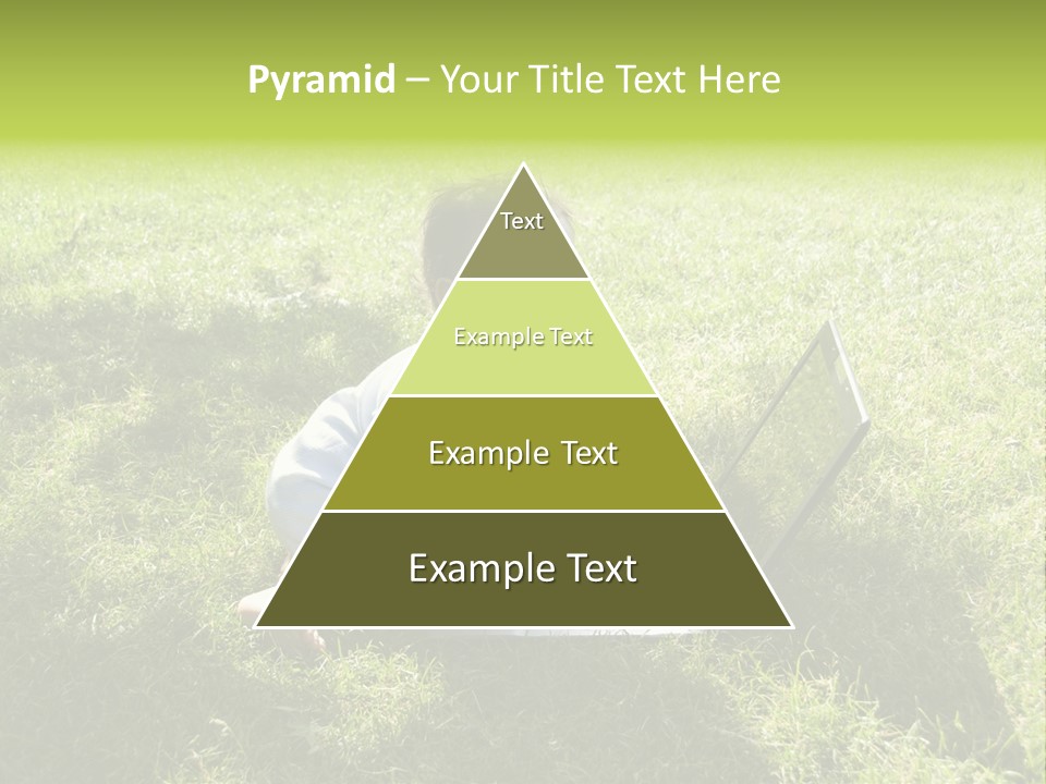 Smiling Business Baby PowerPoint Template