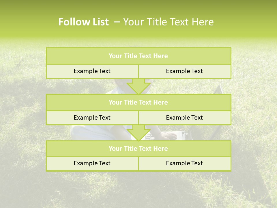 Smiling Business Baby PowerPoint Template