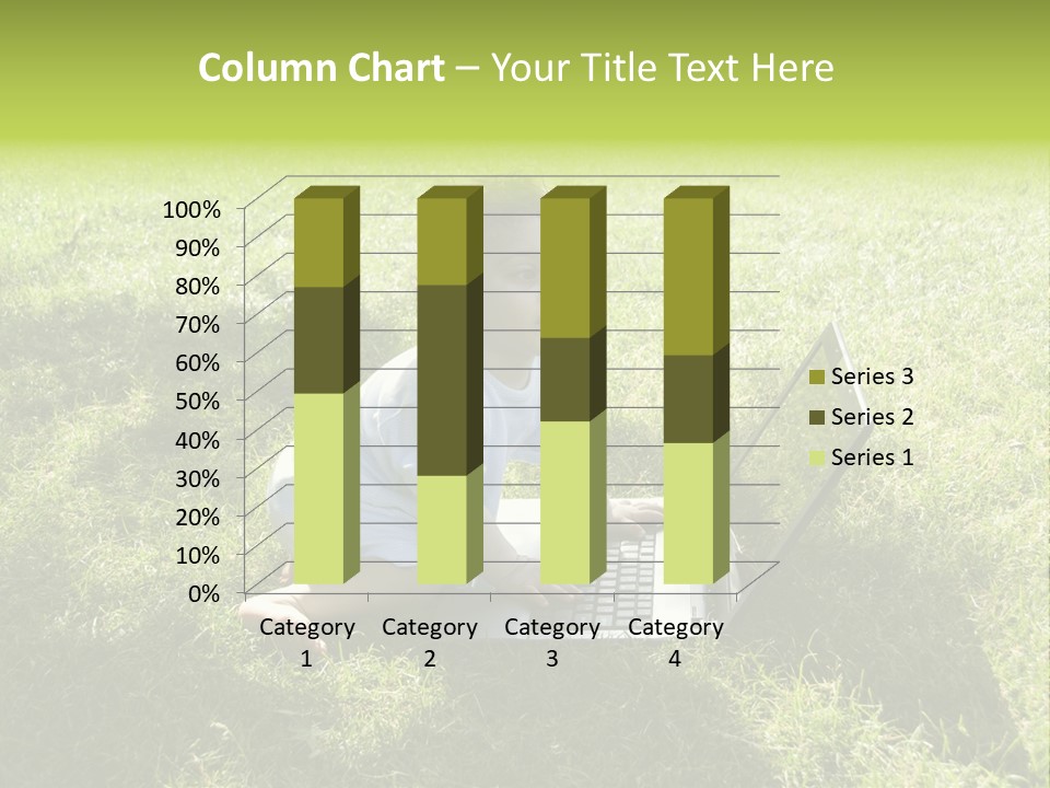 Smiling Business Baby PowerPoint Template