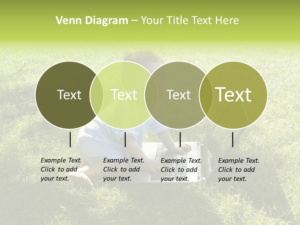 Smiling Business Baby PowerPoint Template