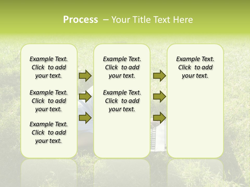 Smiling Business Baby PowerPoint Template