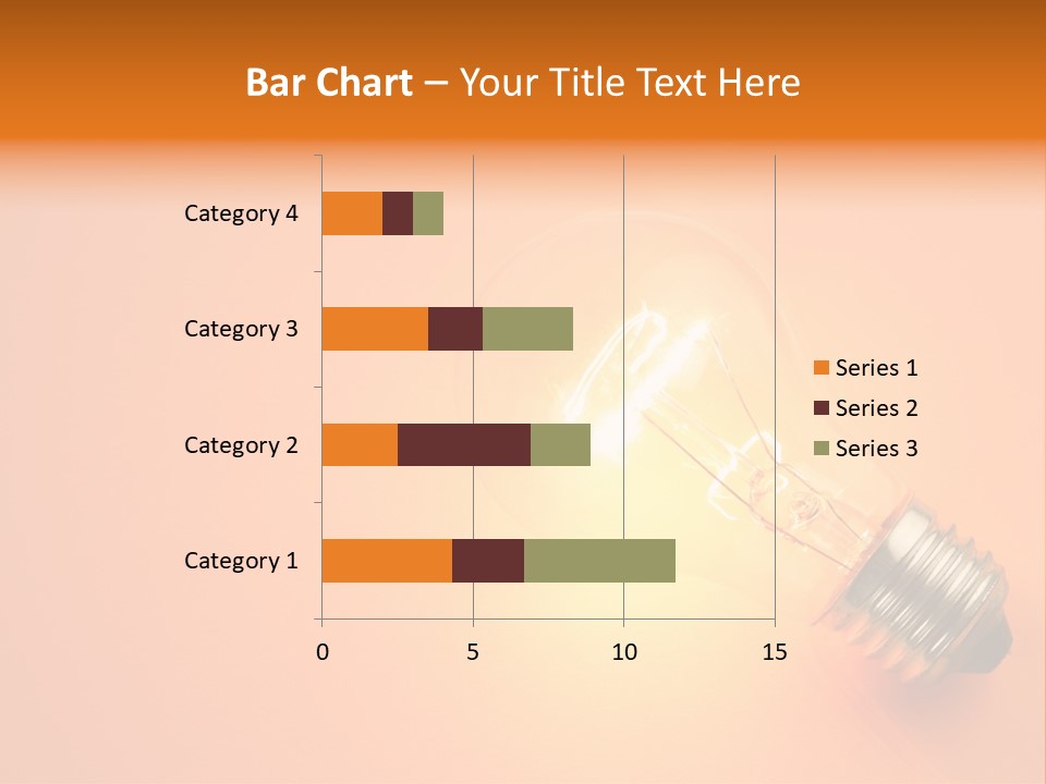 Glowing Creativity Tungsten PowerPoint Template