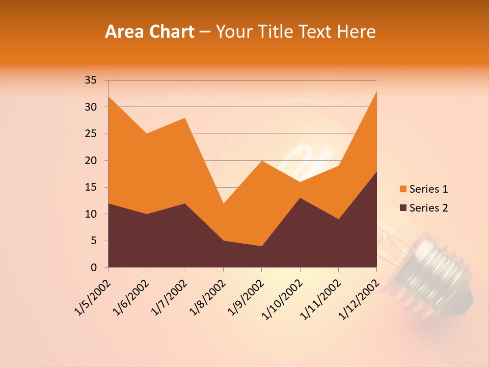 Glowing Creativity Tungsten PowerPoint Template