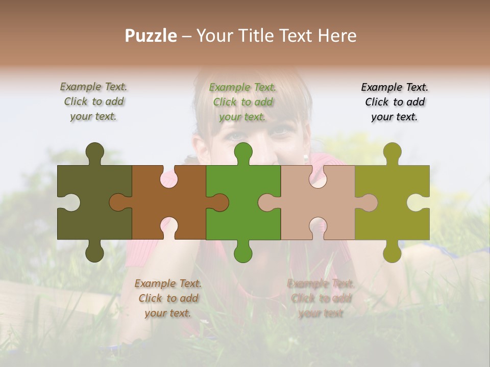 Human Team Toon PowerPoint Template