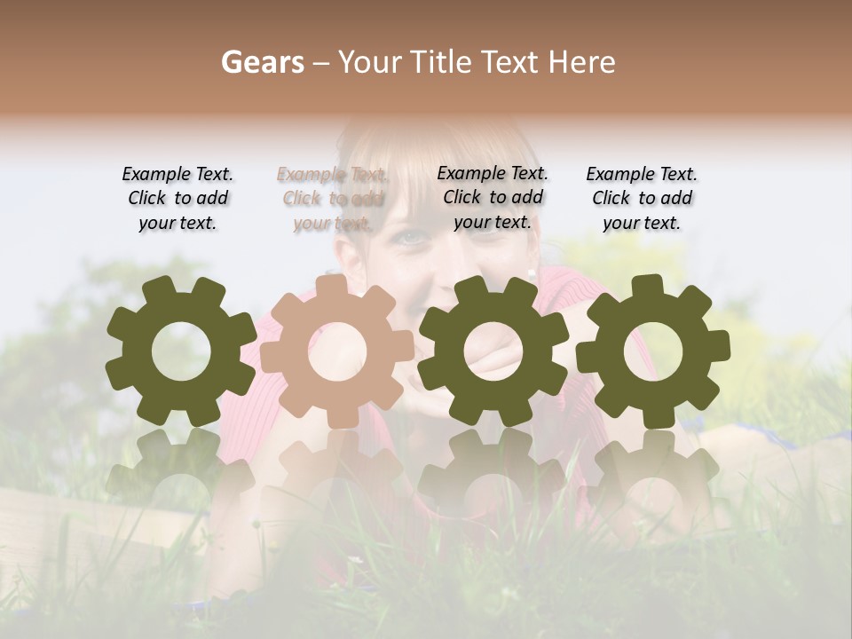 Human Team Toon PowerPoint Template