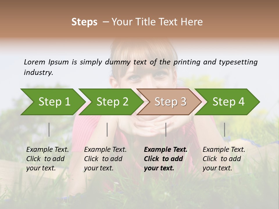 Human Team Toon PowerPoint Template