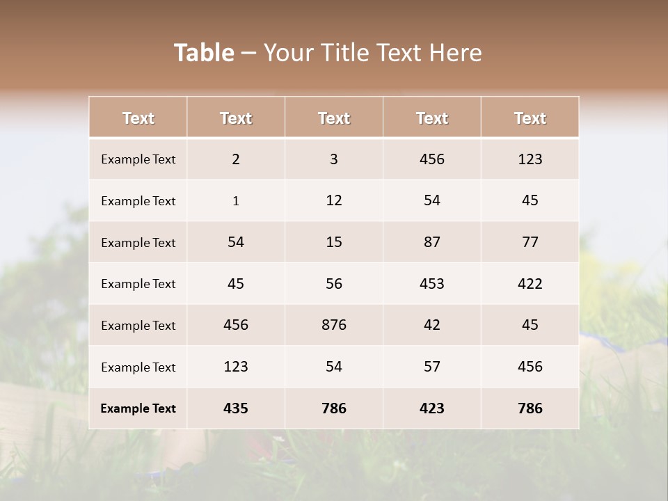 Human Team Toon PowerPoint Template