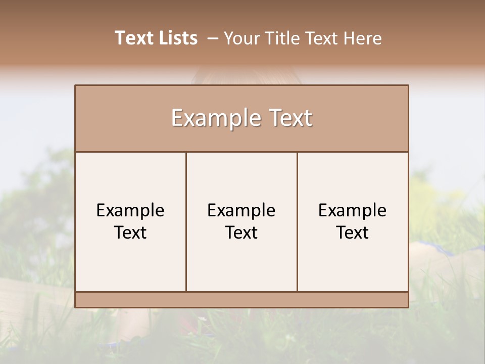Human Team Toon PowerPoint Template