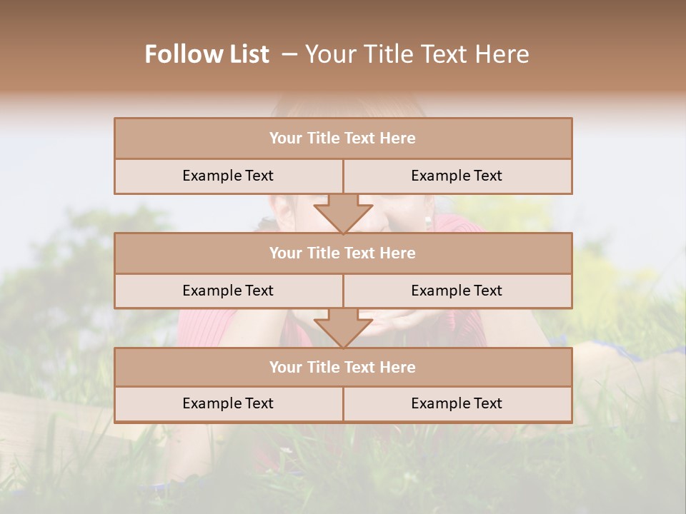 Human Team Toon PowerPoint Template
