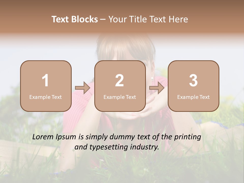 Human Team Toon PowerPoint Template