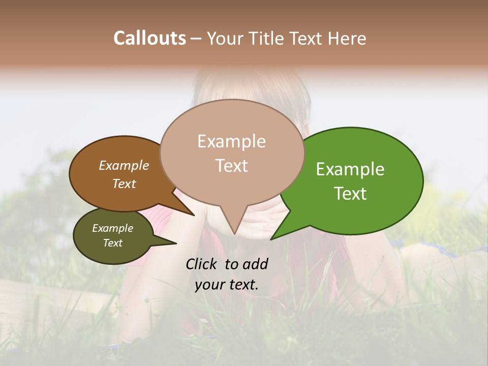 Human Team Toon PowerPoint Template