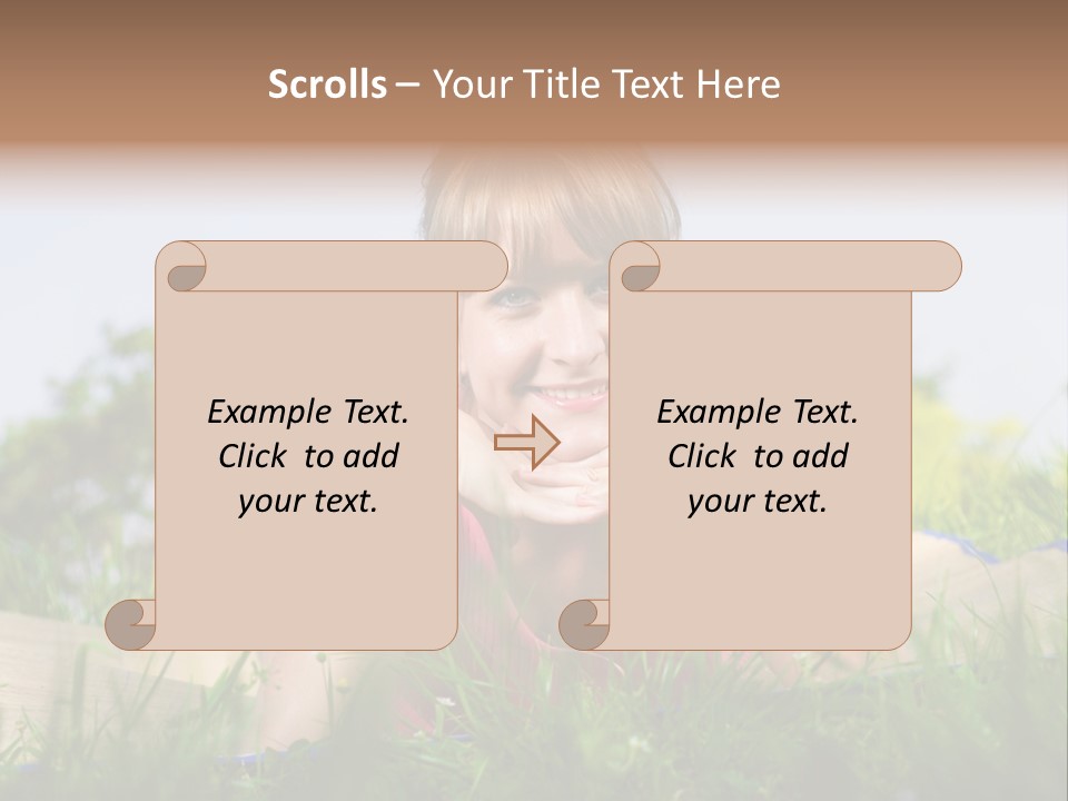 Human Team Toon PowerPoint Template