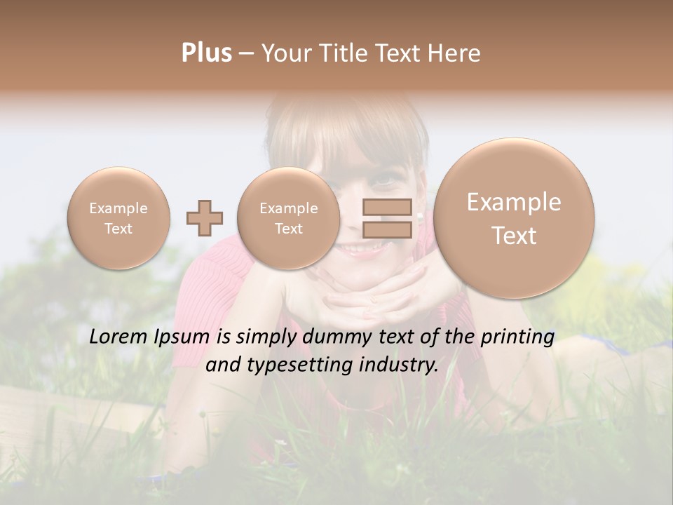 Human Team Toon PowerPoint Template