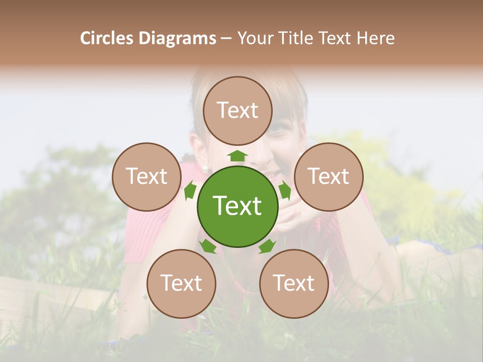 Human Team Toon PowerPoint Template