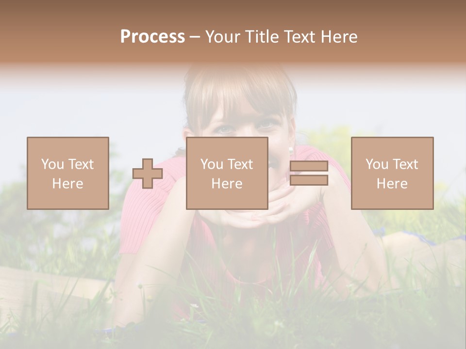 Human Team Toon PowerPoint Template
