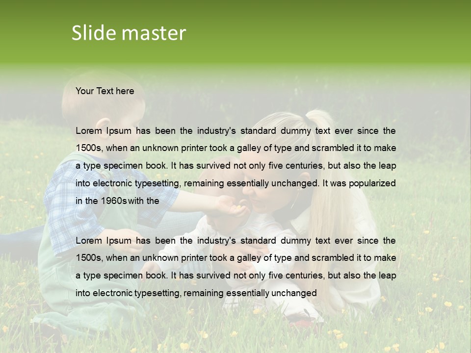 Together Profe Ional Chair PowerPoint Template