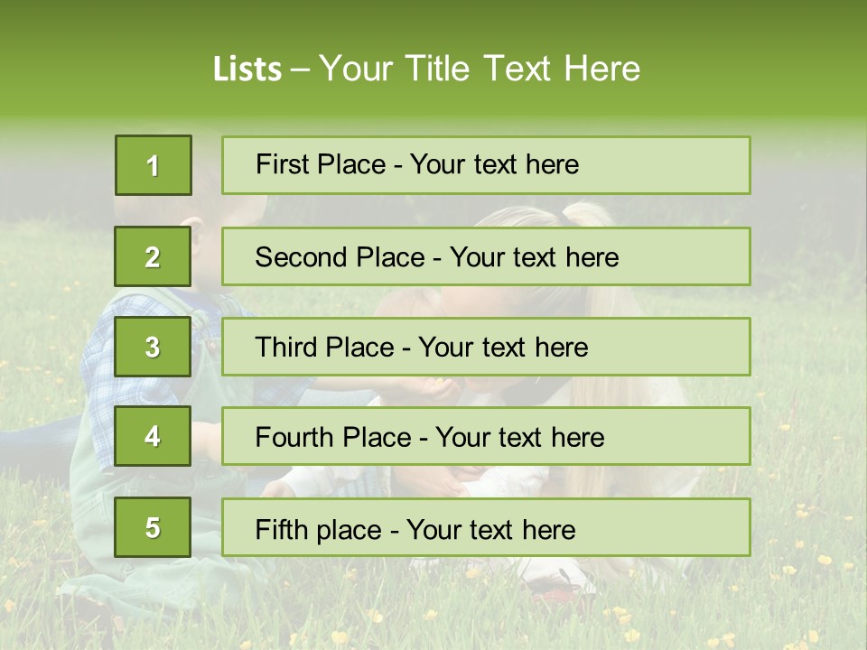 Together Profe Ional Chair PowerPoint Template