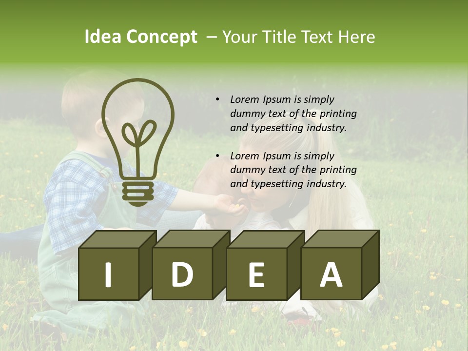 Together Profe Ional Chair PowerPoint Template