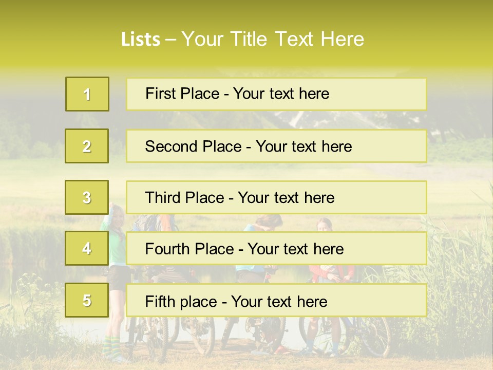 Types Of Tourism PowerPoint Template