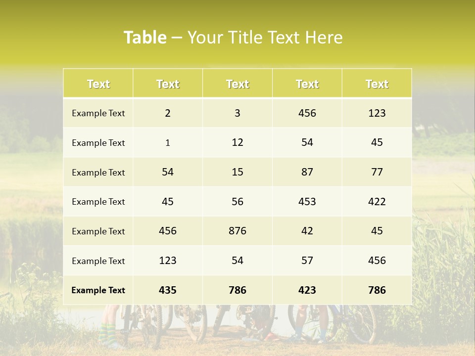 Types Of Tourism PowerPoint Template