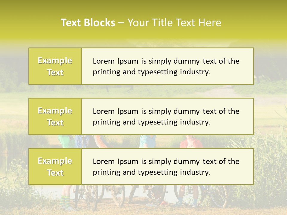 Types Of Tourism PowerPoint Template