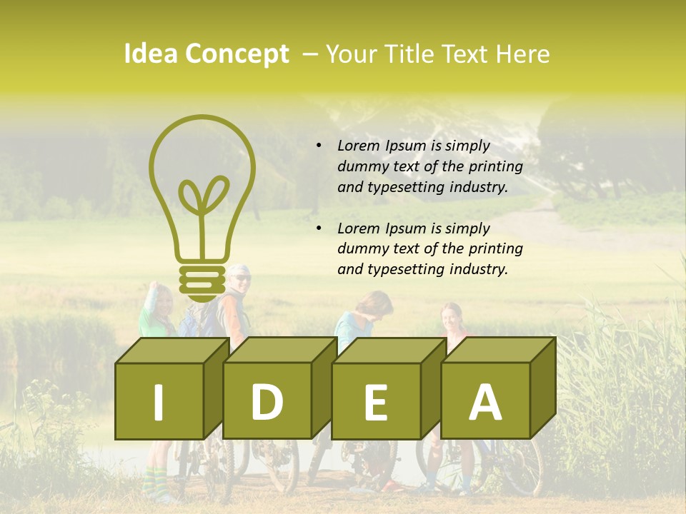 Types Of Tourism PowerPoint Template