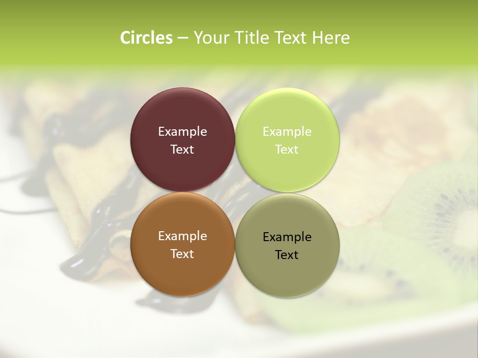 Crepes With Chocolate PowerPoint Template