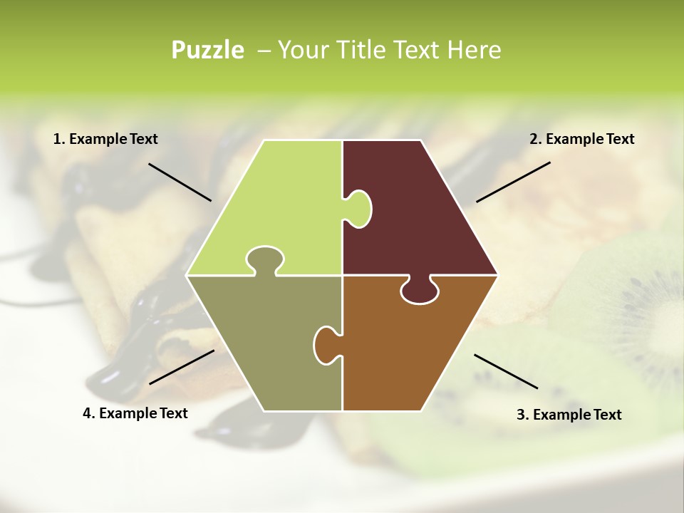 Crepes With Chocolate PowerPoint Template