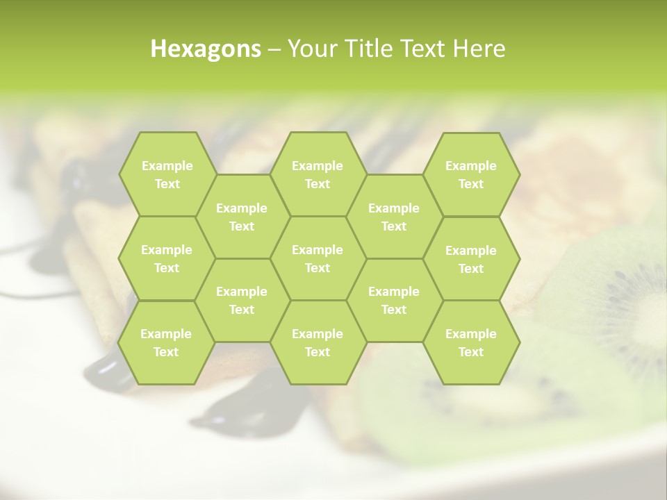 Crepes With Chocolate PowerPoint Template