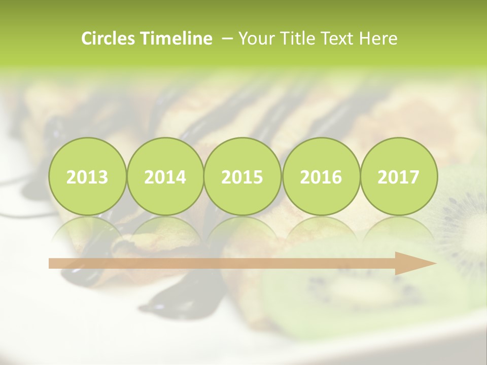 Crepes With Chocolate PowerPoint Template