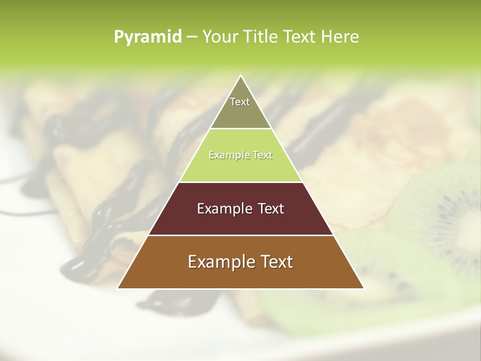 Crepes With Chocolate PowerPoint Template