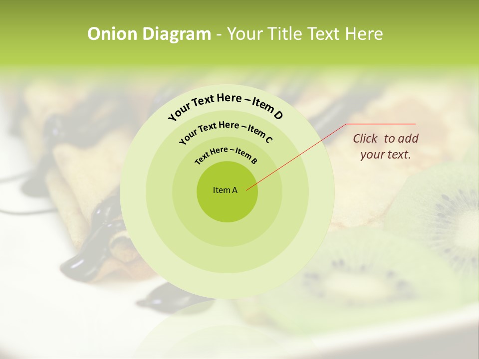 Crepes With Chocolate PowerPoint Template