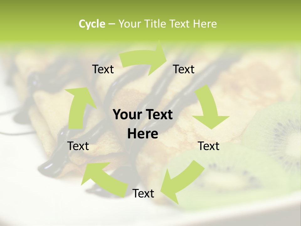 Crepes With Chocolate PowerPoint Template