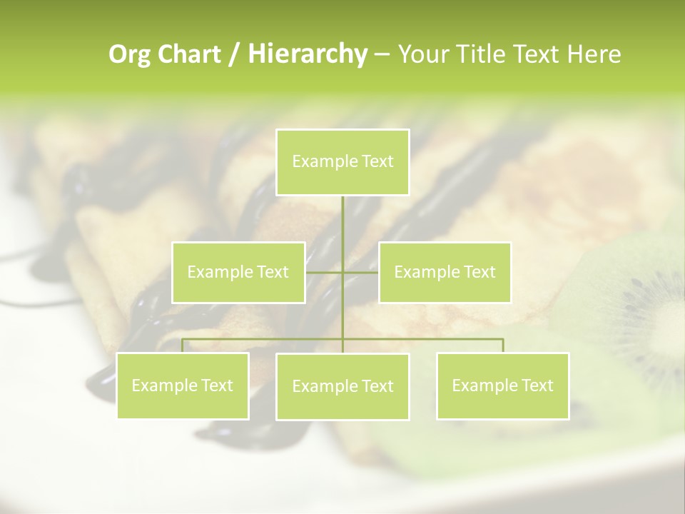 Crepes With Chocolate PowerPoint Template
