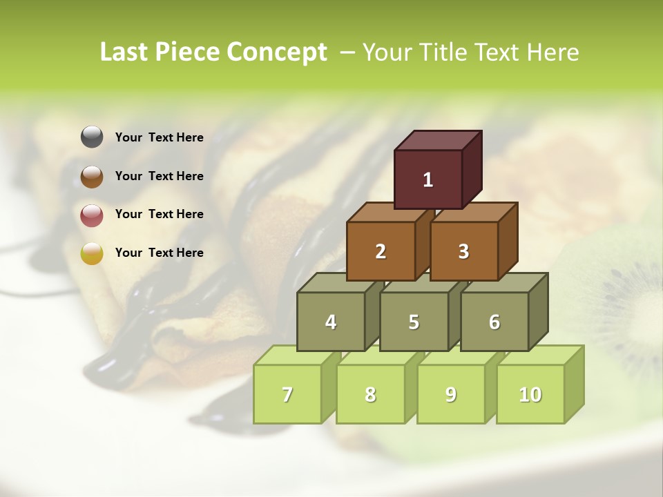 Crepes With Chocolate PowerPoint Template